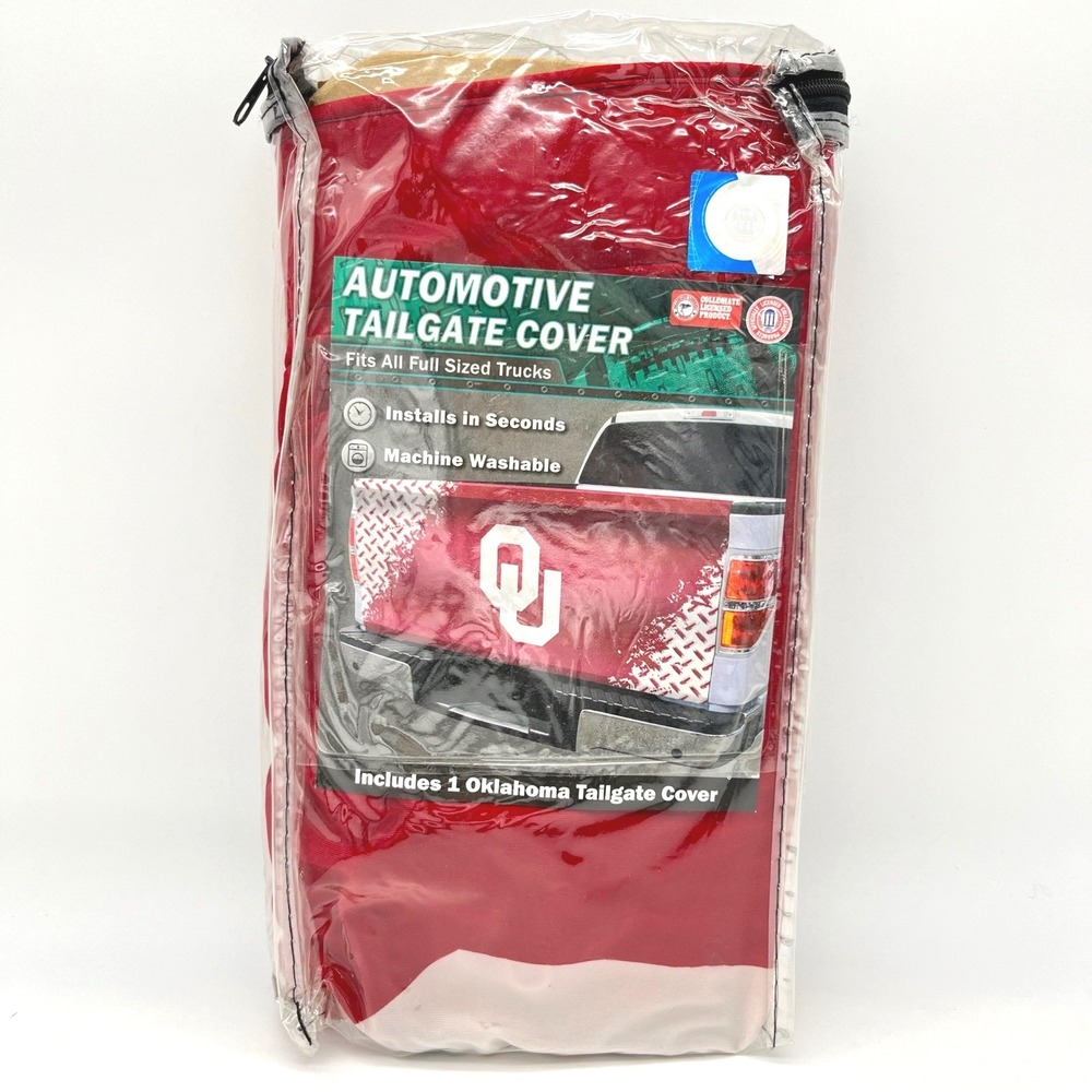Oklahoma‎ Sooners Automotive Tailgate Cover Fits Full Sized Trucks New